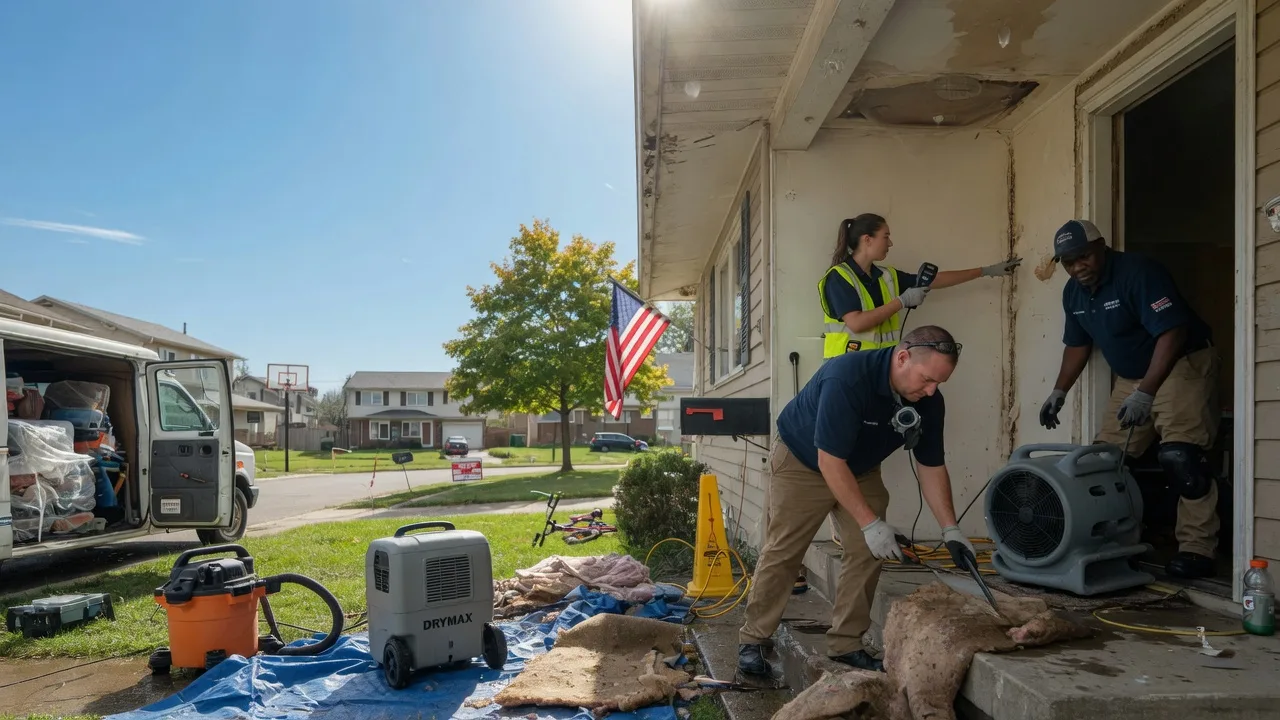 Water Damage Restoration in Baskin, LA near me
